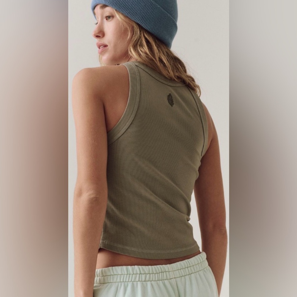 Free People Movement ‘ Knockout Tank ‘ *NWT 
Color ~ Sage Stone ~ XS ~ - Picture 7 of 15